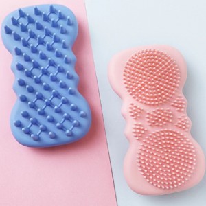 Brosse de douche double face